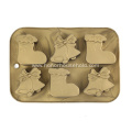 Silicone Christmas cake chocolate mold